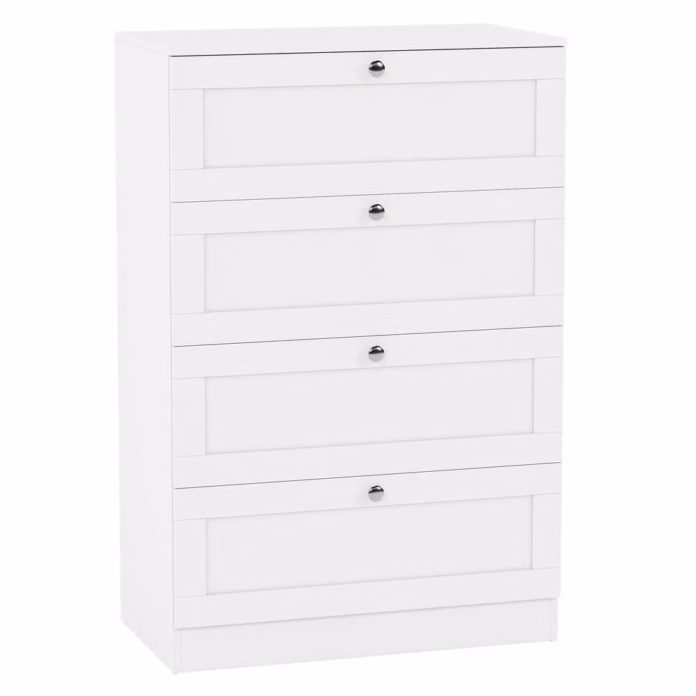 Vida Designs Altino 3 Piece Bedroom Set in White – 2