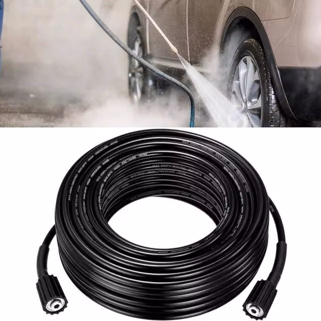 SPETLEK Black High Pressure Washer Hose Pipe, 15m – 1