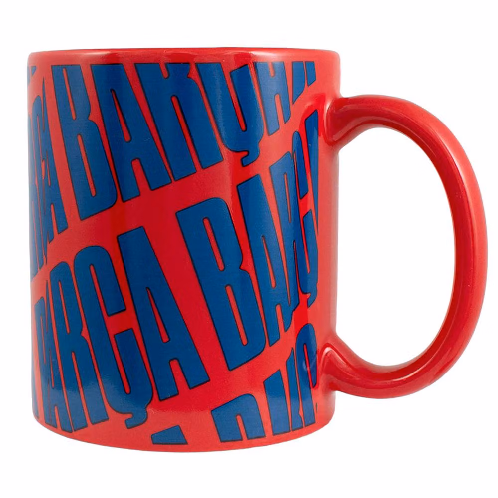FC Barcelona Red Ceramic Mug, 315ml – 2