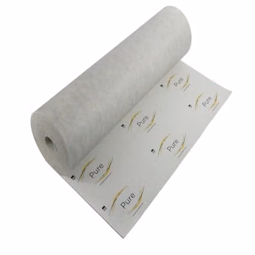 Bedding Mill Pure Ultra High Density PE Foam Carpet Underlay, White, 9mm Thickness, 9 SQM