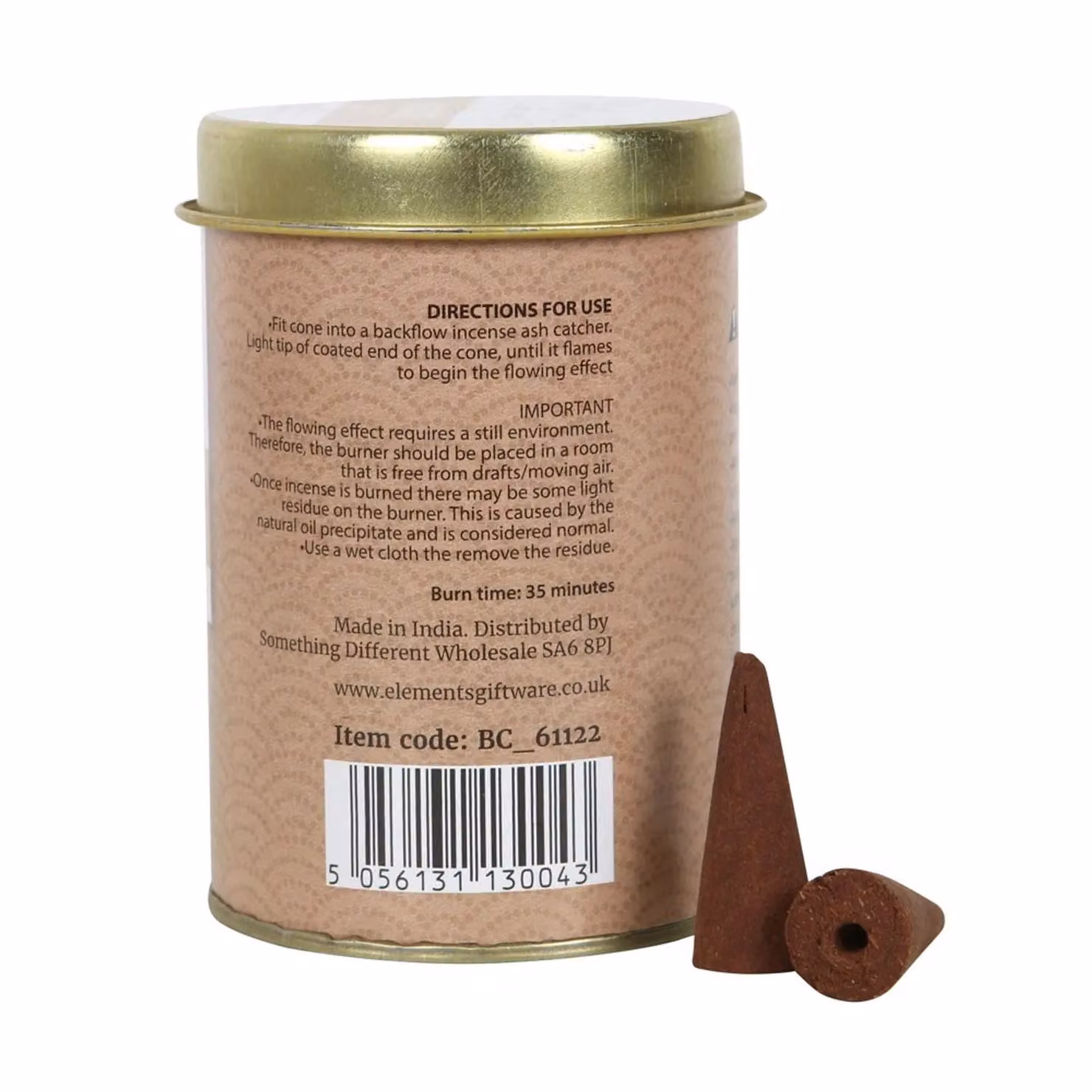 Something Different Elements Palo Santo Jumbo Backflow Incense Cones, Brown (Pack of 120) – 2