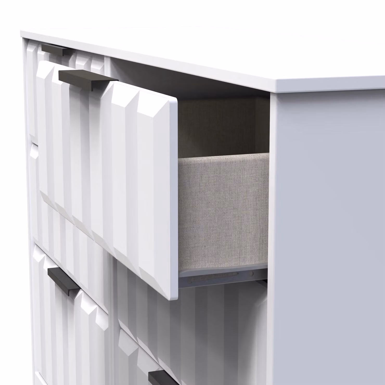 2 U Seattle 6 Drawer Bed Box in White, Large, Ready Assembled – 2
