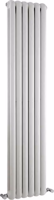Balterley Aspire Vertical Double Panel Radiator, White, H: 150 cm, W: 38.3 cm – 1