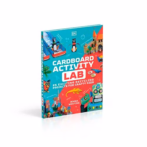 DK Cardboard Activity Lab: 25 Exciting Recycling Projects for Crafty Kids, Multicolour – 2