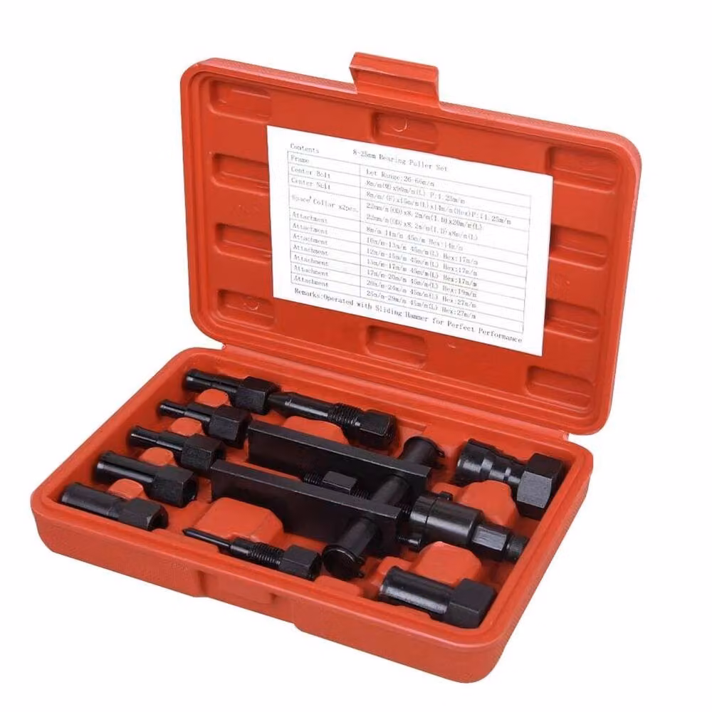 SPETLEK Motorbike Inner Bearing Puller Set in Red – 5