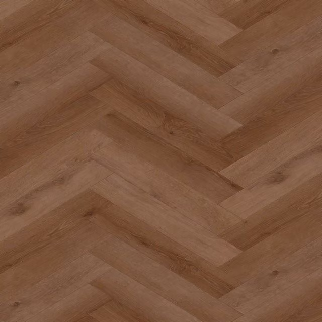 Vinyl Flooring UK Allora LH Herringbone Wood Effect SPC Click Luxury Vinyl Tile in Light Oak Brown