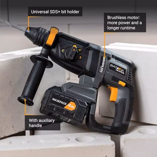 Batavia 18V Brushless Hammer Drill in Grey (Bare Tool) – 6
