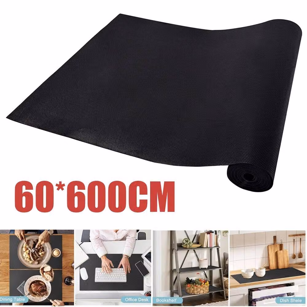 NESTLUNE Non Slip Tool Box Drawer Mat, Black, W: 520 cm, D: 52 cm – 2