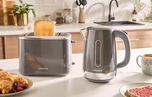 Morphy Richards Equip Stainless Steel Jug Kettle with Removable Limescale Filter, Grey, 1.7 l – 3