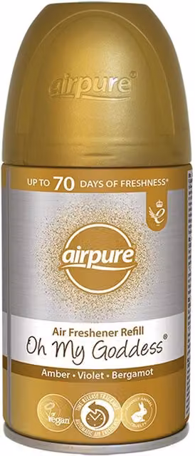 Airpure Air Freshener Refill Tin in Oh My Goddess Gold