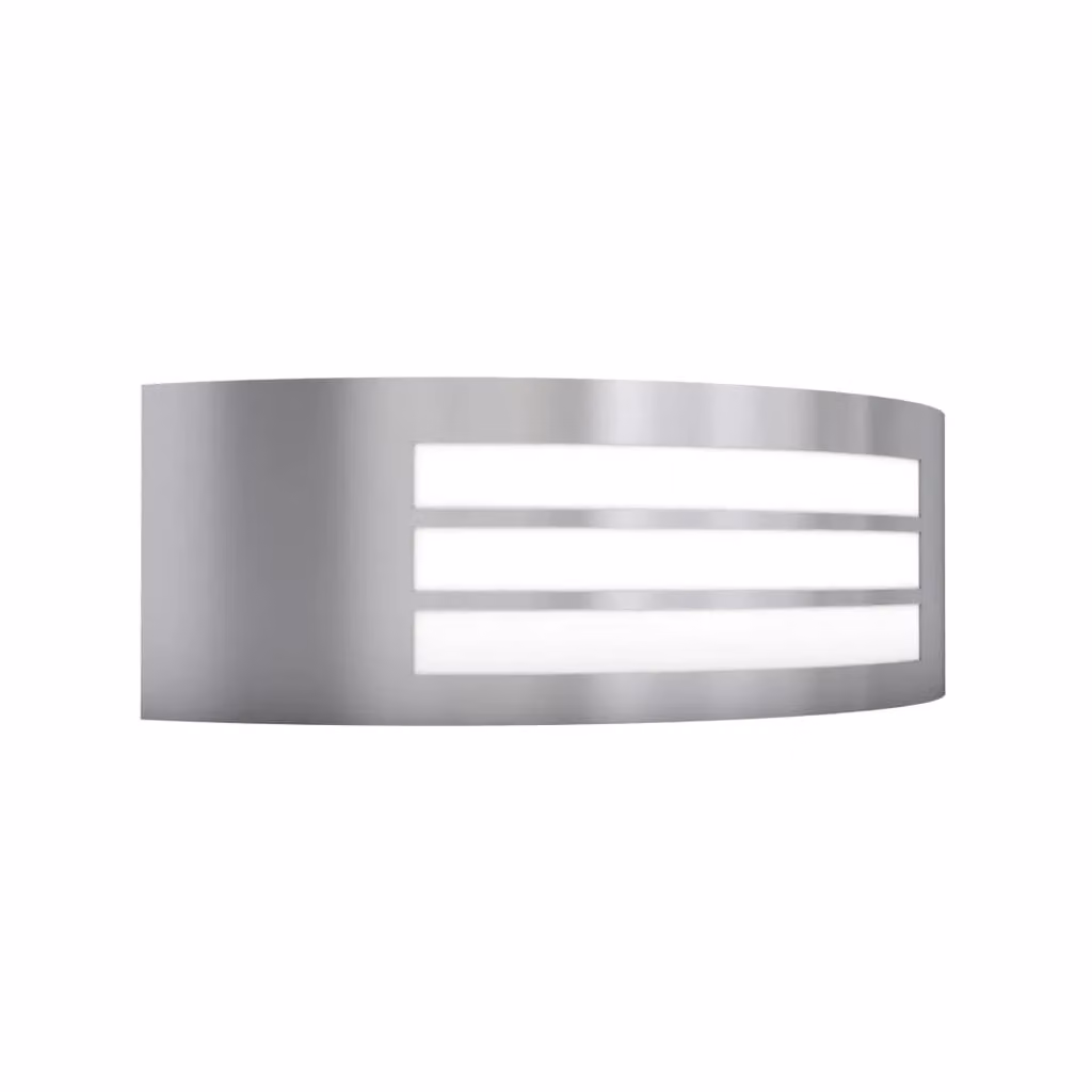 Berkfield Home Silver Stainless Steel Outdoor Wall Light for Garden and Step Areas – 2
