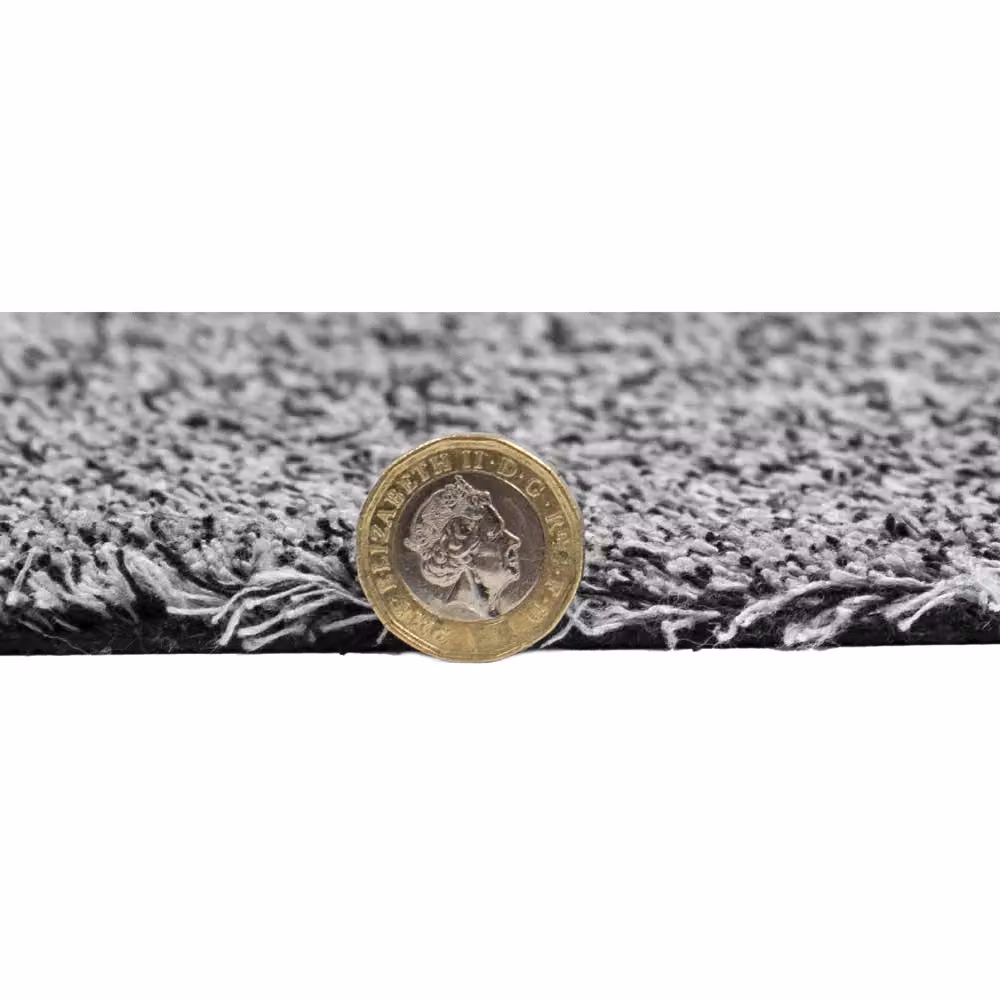 JVL Kensington Machine Washable Barrier Doormat, Grey, W: 50 cm, D: 75 cm – 4