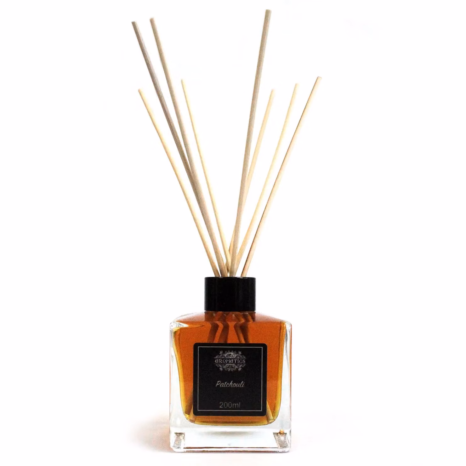 KDMD Patchouli Essential Oil Reed Diffuser, 200ml, Black – 2