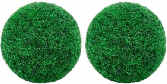 Berkfield Home Artificial Green Boxwood Balls, 2 Pack, Diameter: 52 cm – 1