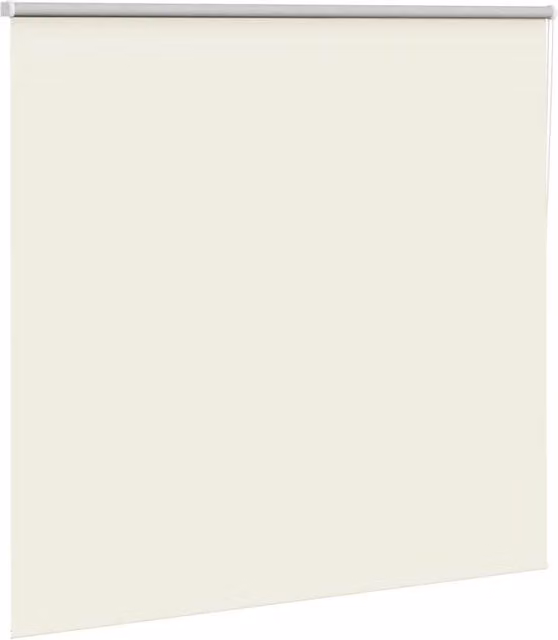 Berkfield Home Blackout Roller Blind in Off-White, W: 50 cm, H: 210 cm