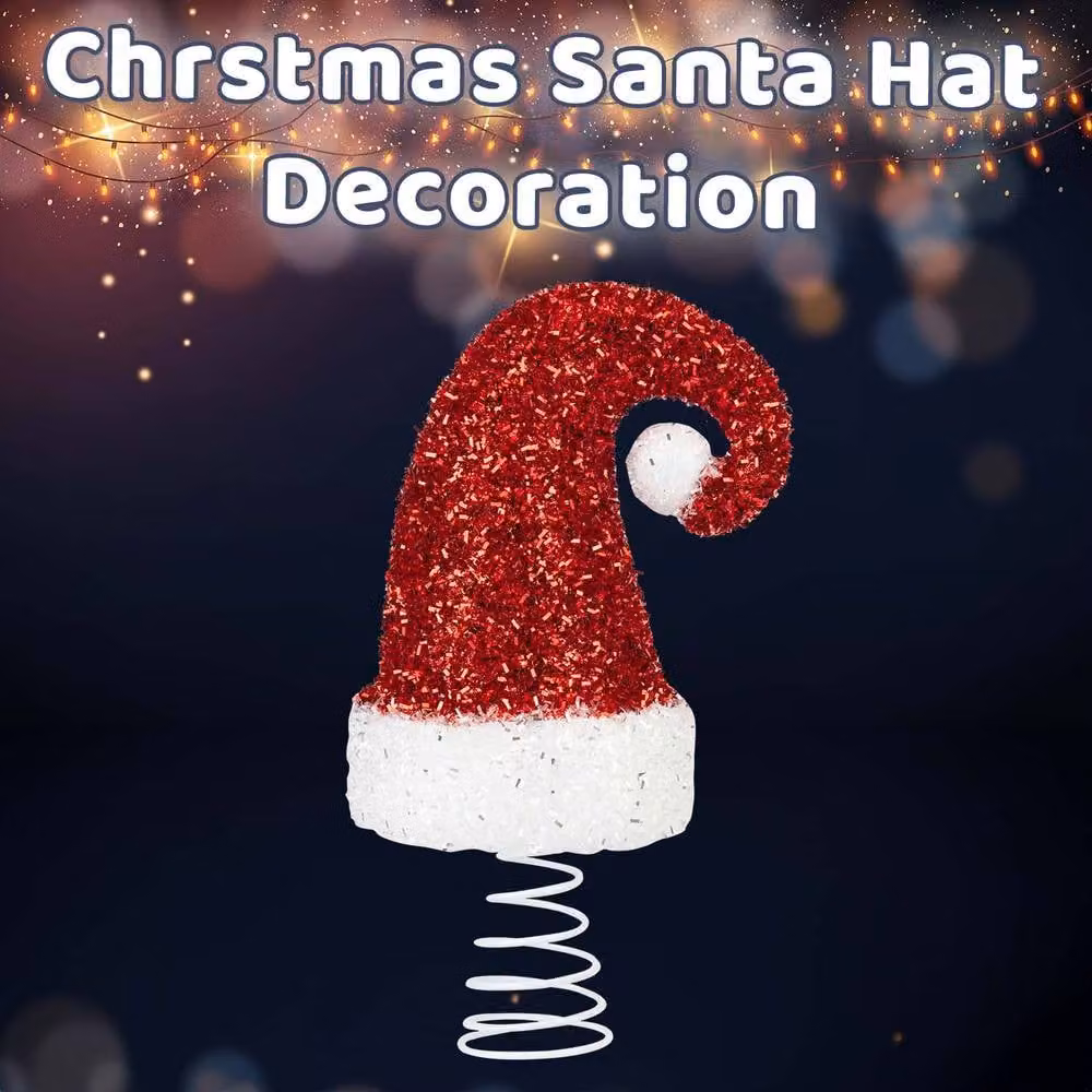 VFM e-Store Red Christmas Santa Hat Decoration for Adults, W/H: 23 x 13 cm – 3