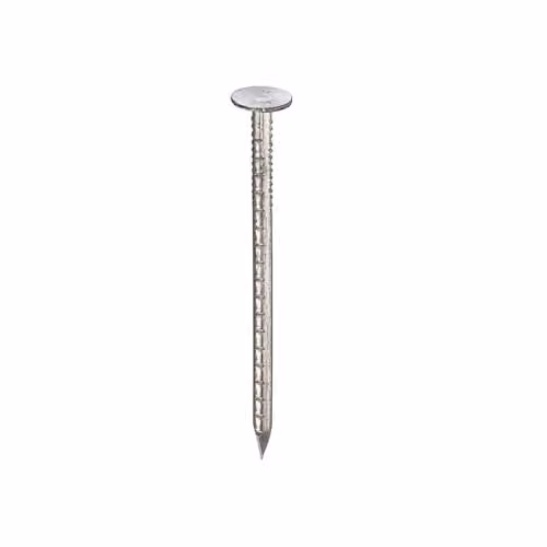Unifix Silver Aluminium Broad Flat Clout Nails, 55mm x 3.35mm, 1kg