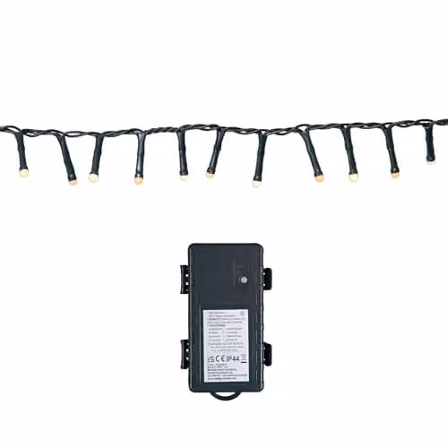 Samuel Alexander BerryBrights 9m 360 LED Battery Operated Christmas String Lights in Warm White – 2