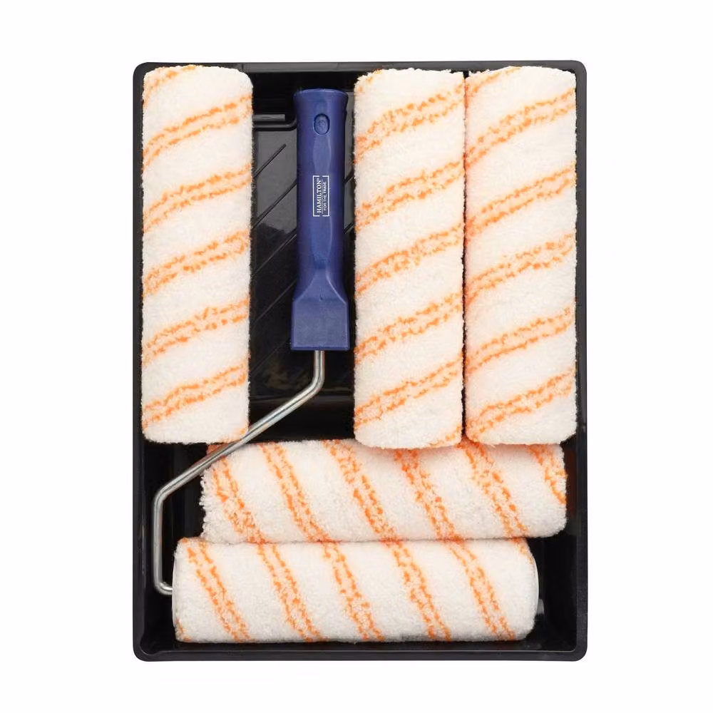 Hamilton For The Trade Paint Roller Set with Frame, Sleeve and Tray in Orange – 2