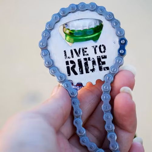 Boxer Gifts Silver Stainless Steel Bike Chain Bottle Opener – 4
