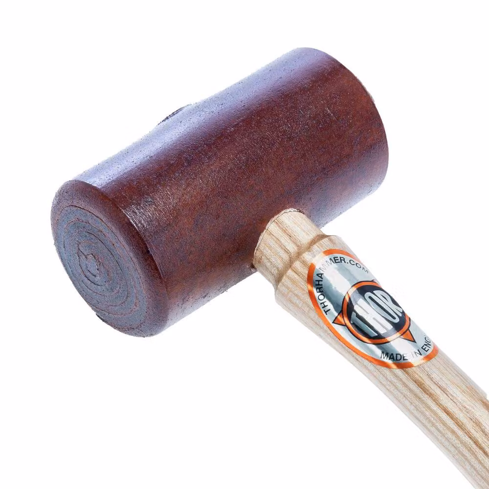 Thor Hide Hammer in Red with Wood Handle – 2