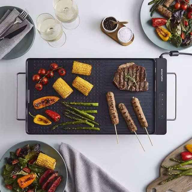 Morphy Richards RapidGrill Tabletop Electric Grill in Black