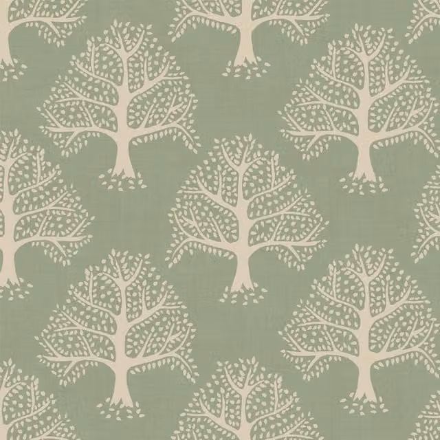 iLiv Great Oak Fabric in Lichen Green