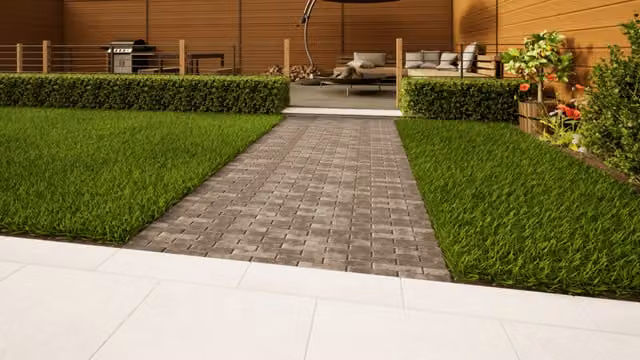 PBSL Group Verona Grey Clay Paving Field Tile W/D/H: 20.4 x 50.0 x 6.0 cm