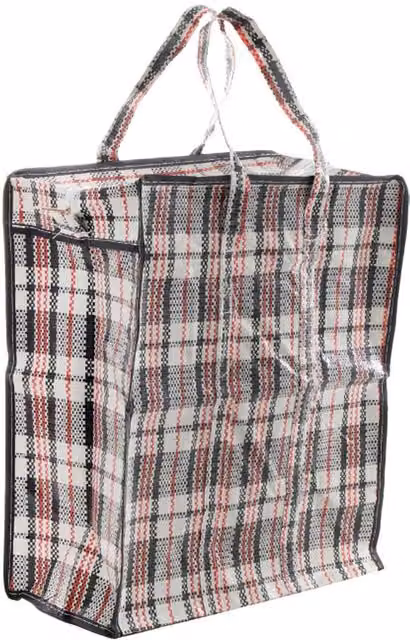 Orwell PVC Laundry Bag with Handles, Multicolour, W: 35 cm, D: 18 cm, H: 41 cm – 1