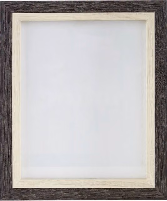 Orsina Box Rectangular Single Tabletop Photo Frame in Grey Wood – 1