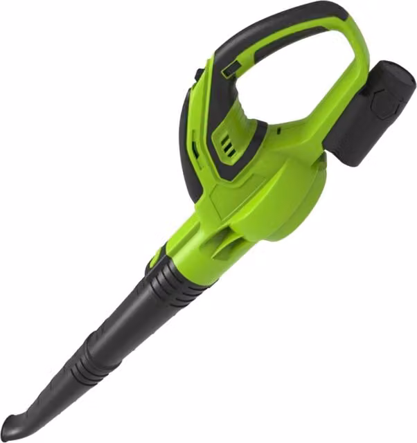 Garden Gear 12v Cordless Leaf Blower with Rechargeable Battery and Charger, Green