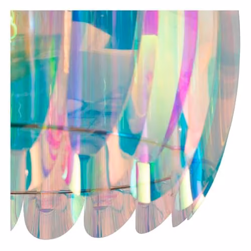 Lucide Netlighting Glinstar Multicolour Pendant Light, Diameter: 40 cm – 3