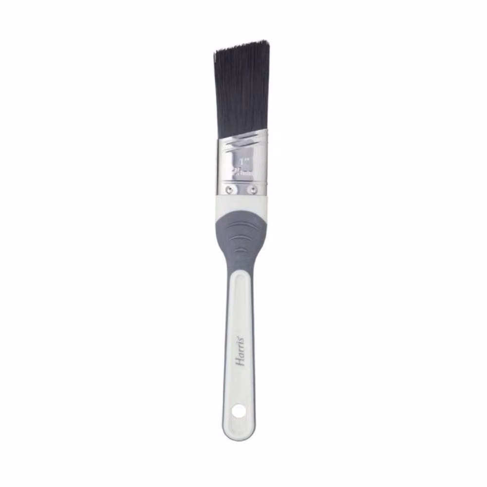 Harris Seriously Good Woodwork Angled Brush in Grey with Loss Free Bristles for Satin and Gloss Finishes – 2