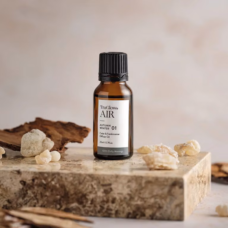 Lights4fun TruGlow Air Autumn Winter 01 Cedar and Frankincense Diffuser Essential Oil