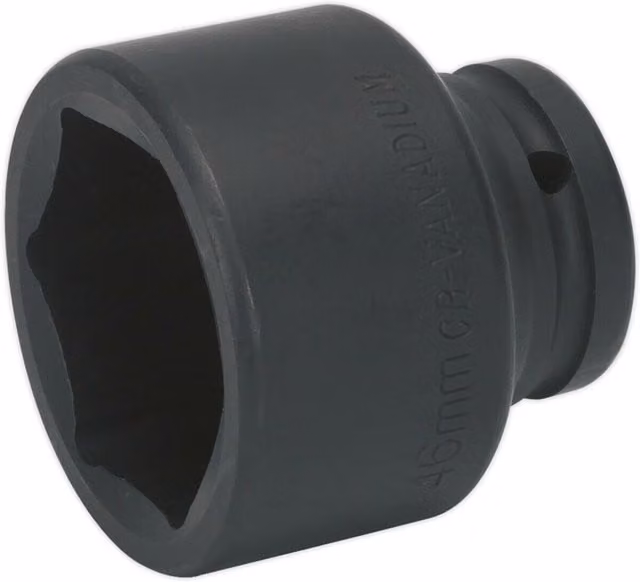 Loops 46mm Forged Impact Socket 3/4 inch Square Drive in Black Chrome Vanadium