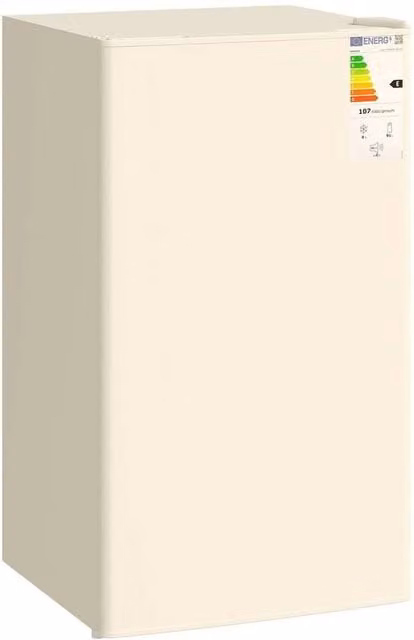 PAWNORA 91L Freestanding Under Counter Fridge in Beige with Reversible Door – 1