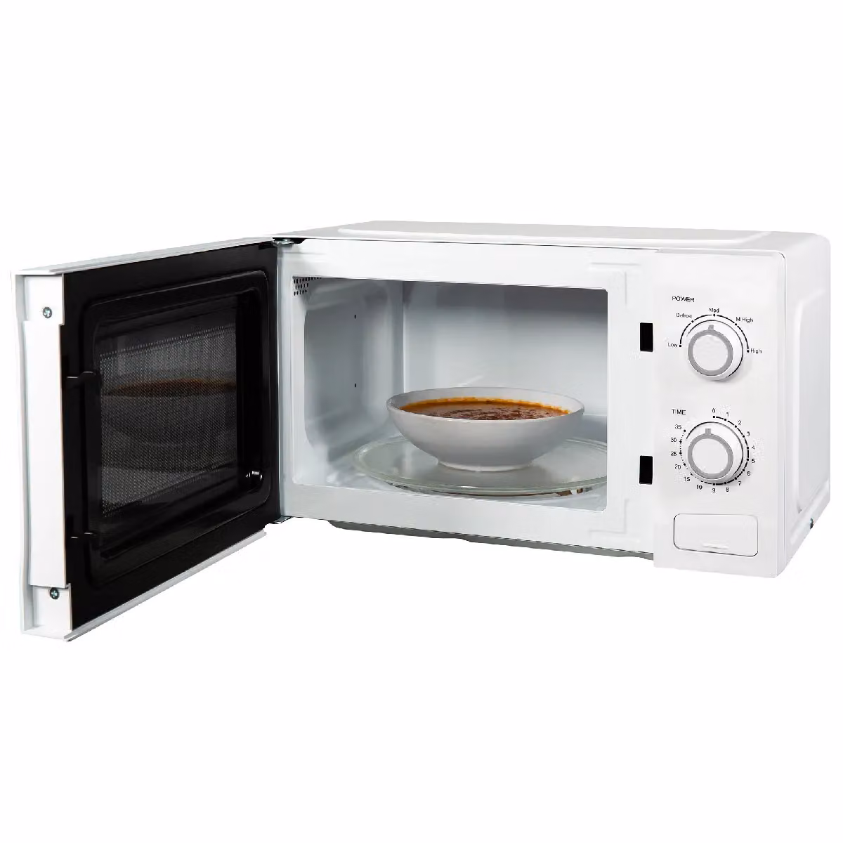 Abode AMM2001-M 20 Litre 700W Manual Solo Microwave in White – 6