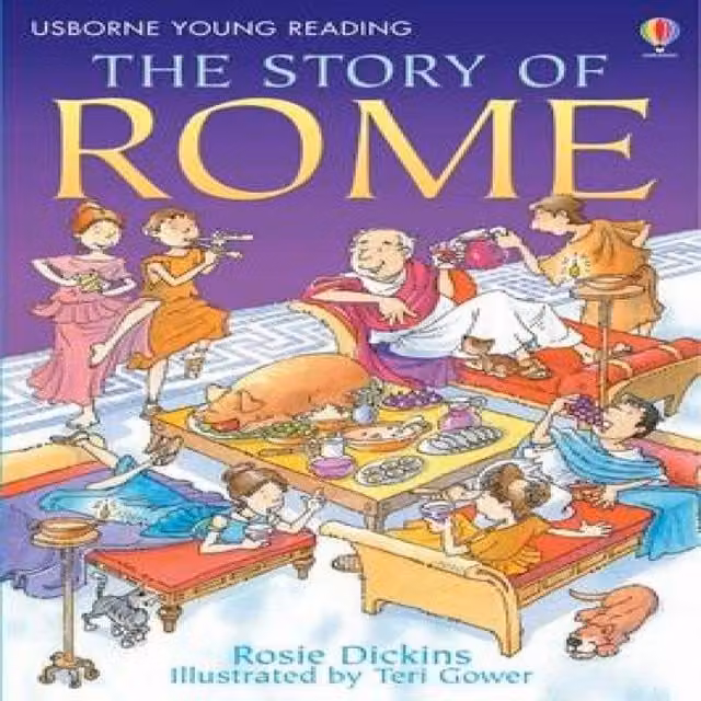 Usborne Story of Rome Hardback Book, Multicolour