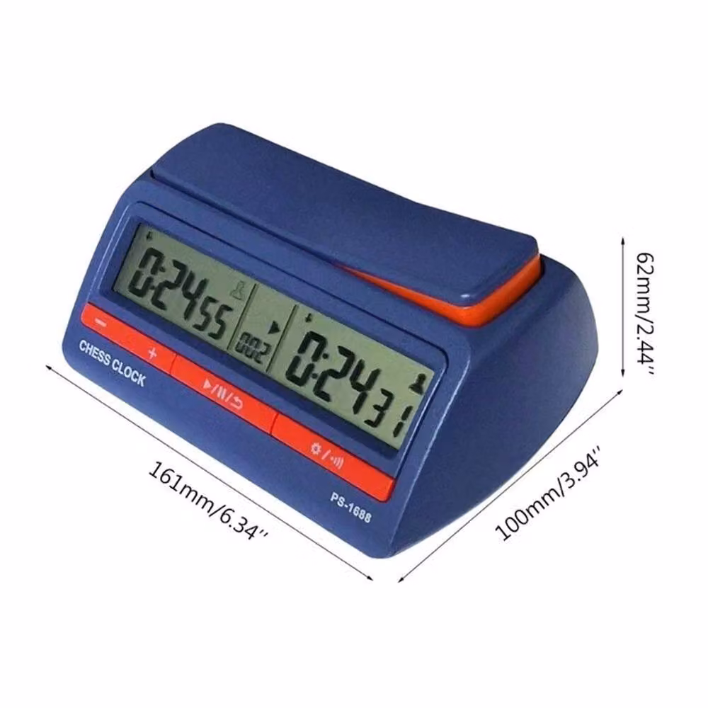 Kelvenix Durable Digital Chess Timer Chess Clock in Blue – 2