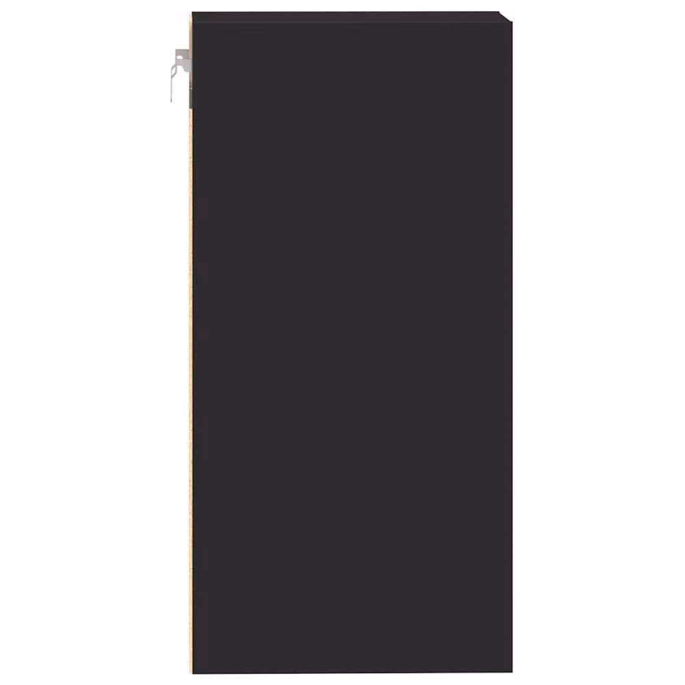 Berkfield Home Wall Mounted Hanging Kitchen Cabinet in Black, W: 40 cm, D: 29.5 cm, H: 60 cm – 3