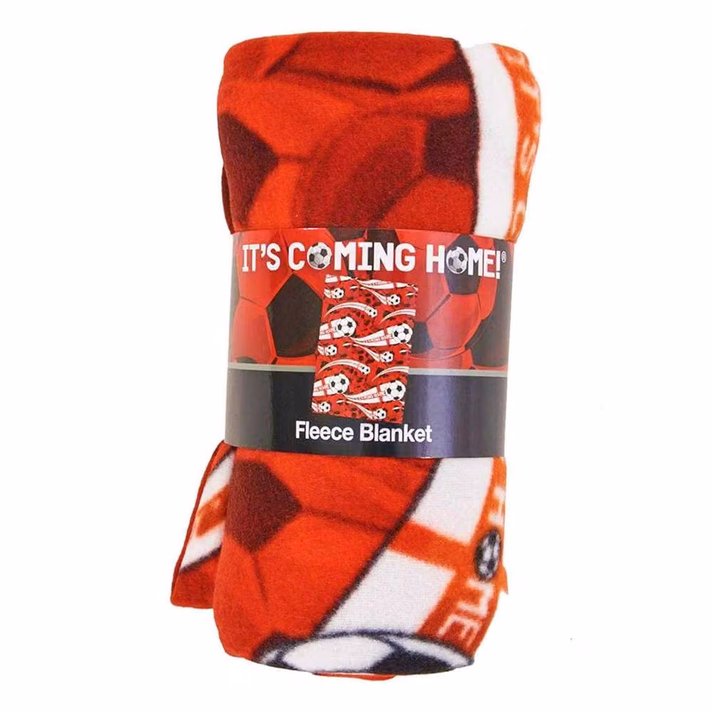 Public Dealz Red Geometric Fleece Baby Blanket – 2