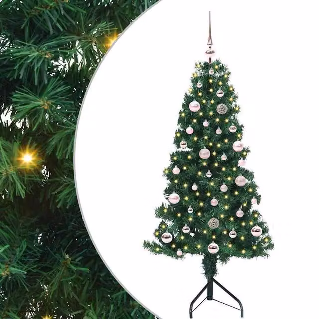 Berkfield Home Green Artificial Christmas Tree, Height: 150 cm