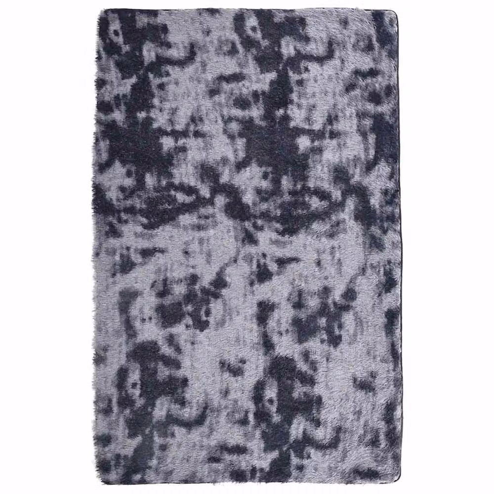 Berkfield Home NAVARRA Shaggy High Pile Rug, Dark Grey, W: 130 cm, D: 200 cm – 2