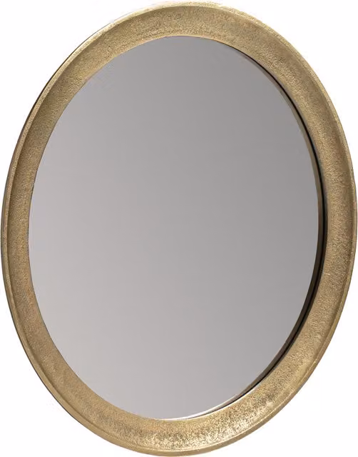 MH London Gigi Oval Accent Wall Mirror in Antique Gold