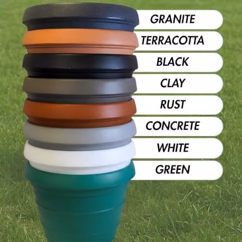 Trifibre Classic Roto Moulded Planter in Grey, 66cm Diameter – 5