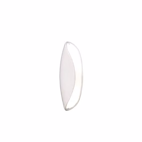 Netlighting Pasion 2-Light Wall Lamp in Gloss White and Polished Chrome with E27 Bulbs