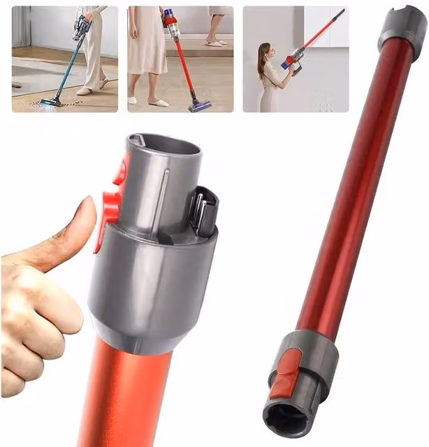 Pawnora Vacuum Cleaner Wand Pipe in Red – 1