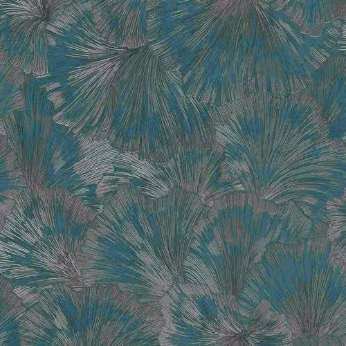 Erismann Non-Woven Abstract Floral Wallpaper Roll in Green, W: 53 cm, H: 10.05 m