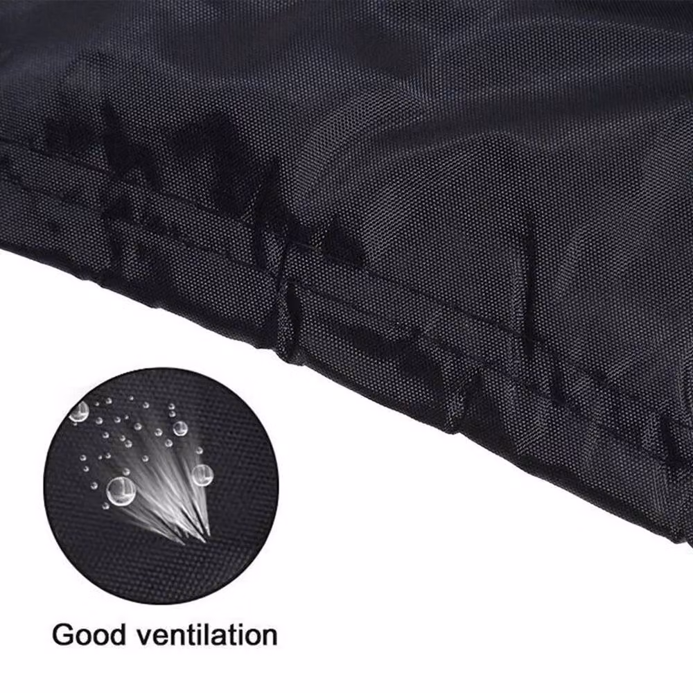 EONLION Black Polyester Parasol Cover Protector, Height: 190 cm, Diameter: 100 cm – 4