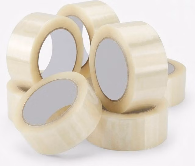 Storm Trading Group High Tack Clear Parcel Packing Tape, 144 Rolls, W: 50 mm, L: 66 m